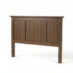 Solid Wood Custom Headboard – Modern Farmhouse Design, 60" Width, Walnut Finish - Image 3