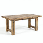Reclaimed Wood Dining Table – 72 x 36 x 30 in, Distressed Finish, Farmhouse Style - Image 3