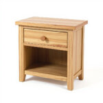 Handcrafted Wood Nightstand – Customizable Design, 18x18x24 Inches, Natural Wood - Image 3