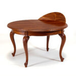 Mahogany Dining Table – 60 x 60 x 30 in, Smooth Finish, Traditional Style - Image 3