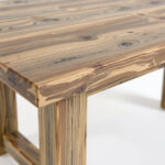 Reclaimed Wood Dining Table – 72 x 36 x 30 in, Distressed Finish, Farmhouse Style - Image 2