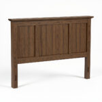 Solid Wood Custom Headboard – Modern Farmhouse Design, 60" Width, Walnut Finish - Image 2