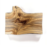 Live Edge Wood Wall Art – Natural Wood Finish, 36x24 Inches, Walnut
