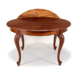 Mahogany Dining Table – 60 x 60 x 30 in, Smooth Finish, Traditional Style