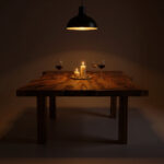 Walnut Dining Table – 72 x 36 x 30 in, Live Edge, Modern Rustic - Image 5