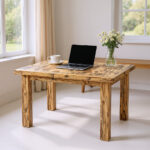 Reclaimed Wood Dining Table – 72 x 36 x 30 in, Distressed Finish, Farmhouse Style - Image 5