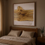 Live Edge Wood Wall Art – Natural Wood Finish, 36x24 Inches, Walnut - Image 5